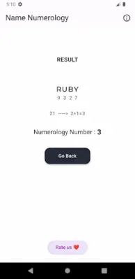 Name Numerology Number android App screenshot 8